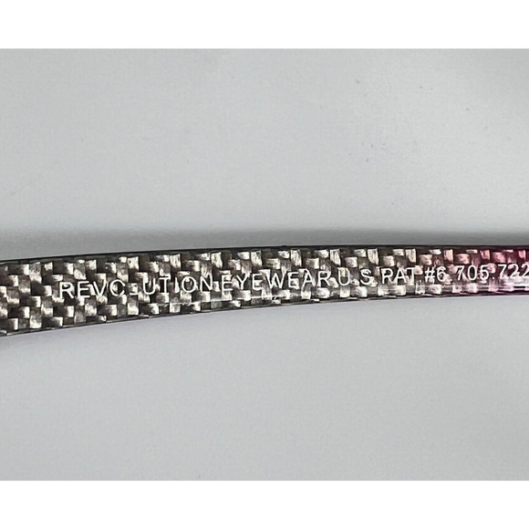 REVOLUTION Eyewear RCF206 BUPK Burgundy Pink Women's 47-17-136 Eyeglass Frames - Picture 11 of 12